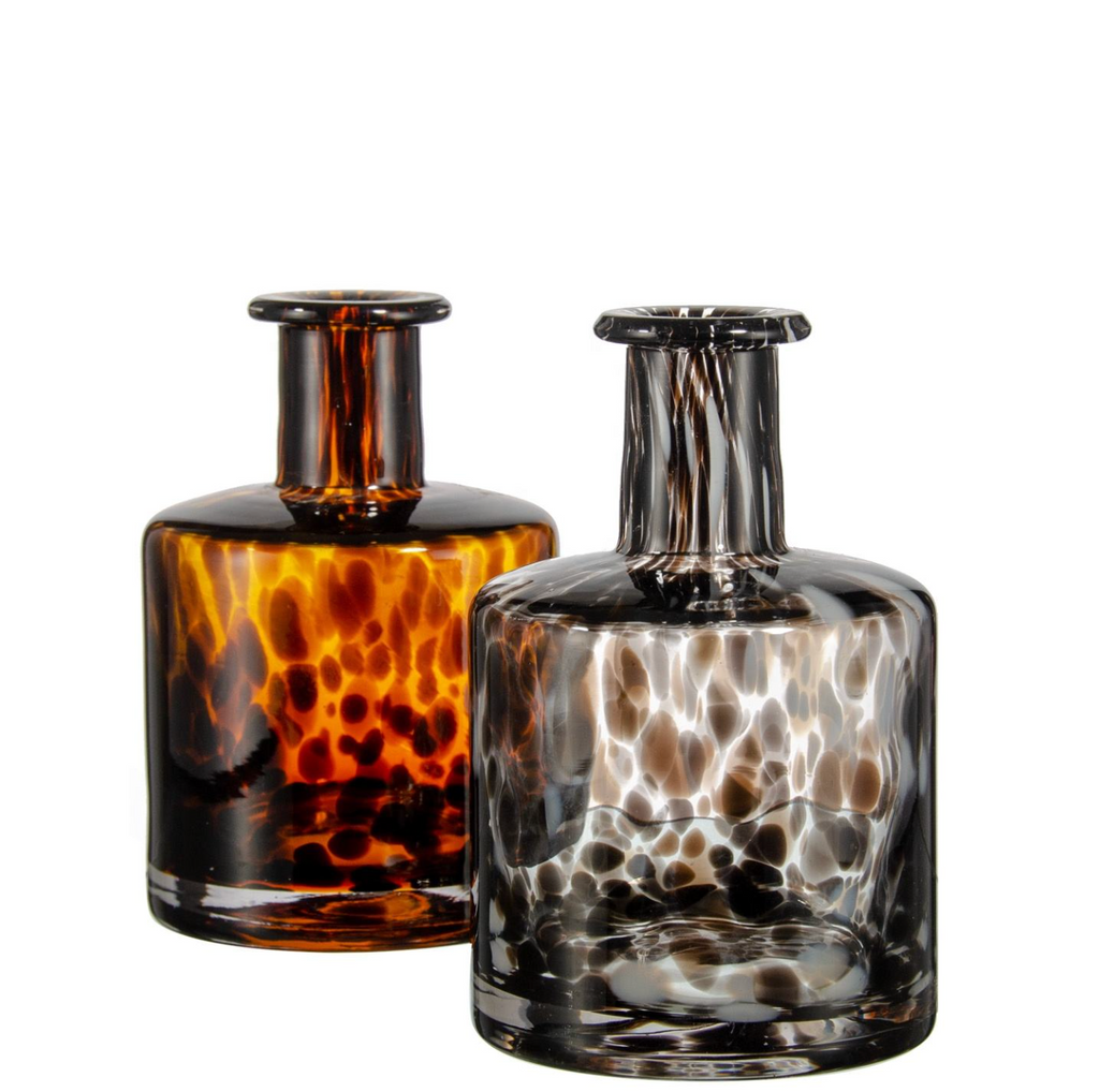 Colour Glass Candle Holder