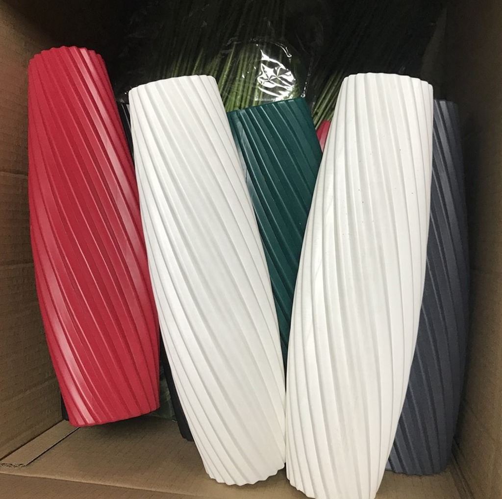 Elegant Decorative Plastic Flower Vase