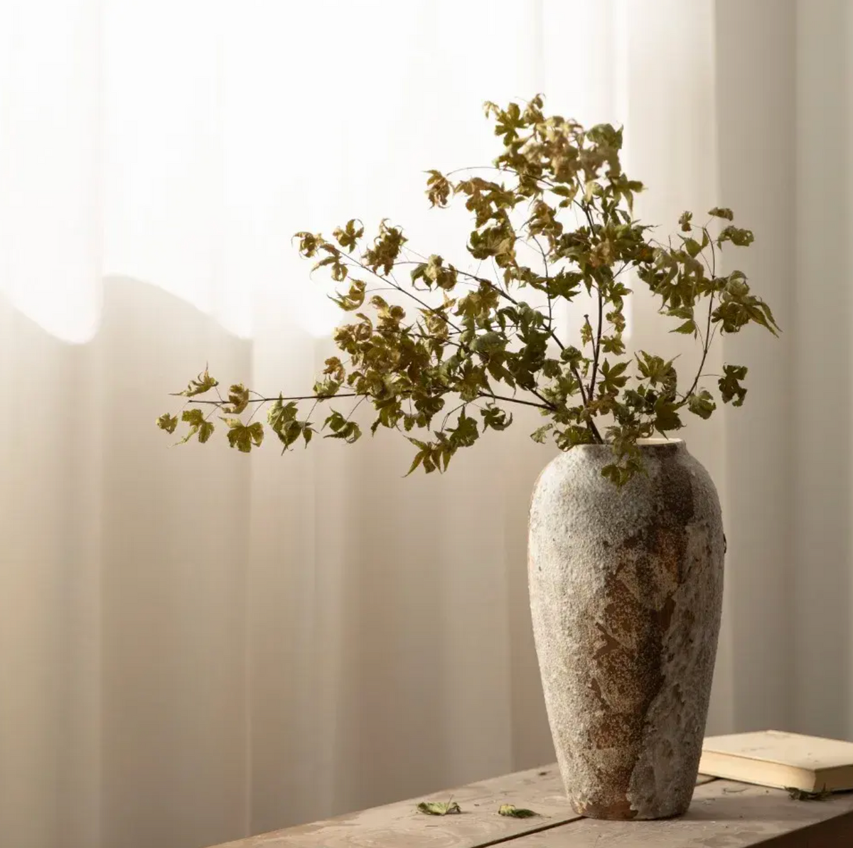 Nordic Frosted Ceramic Vase