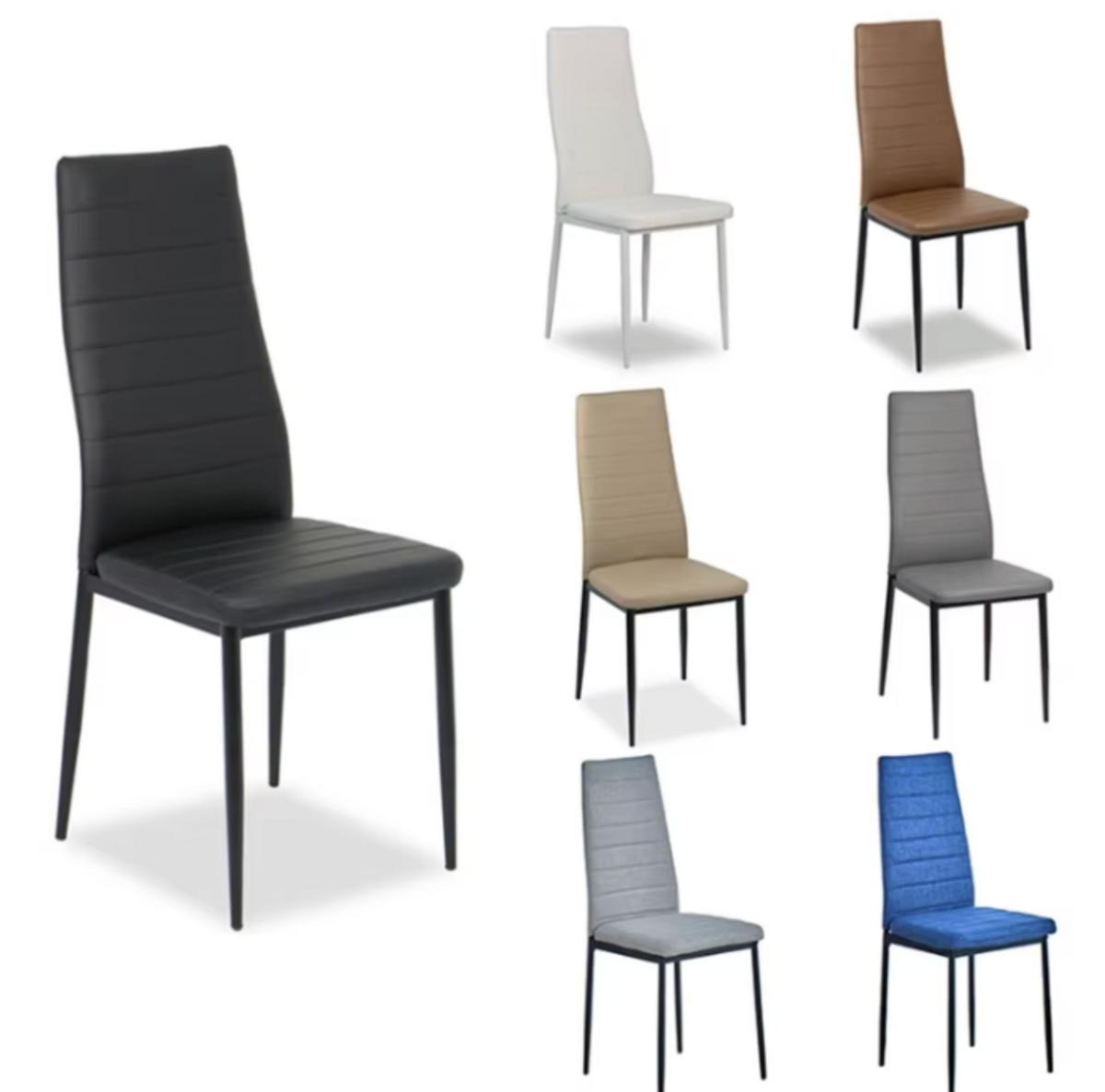 Modern Synthetic Leather Dining Chair